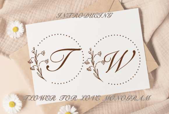Flower for Love: A Guide to This Elegant Floral Monogram