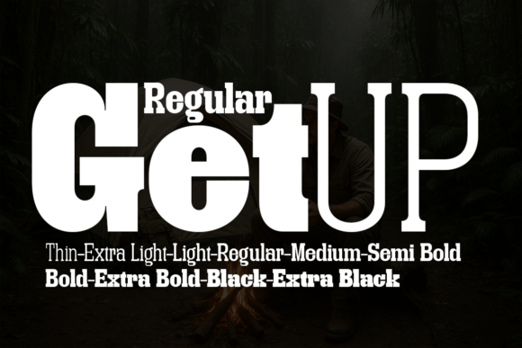 Getup Regular: The Modern Slab Serif Workhorse