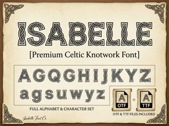 Isabelle: Weaving Ancient Celtic Knotwork into Modern Design