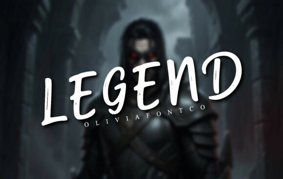 Legend: The Hand-Drawn Font for Raw, Cinematic Impact