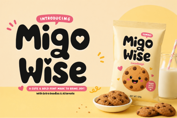 Migo Wise: A Creative Font for Joyful Branding