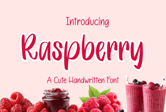 Raspberry: A Sweet Handwritten Font for Your Creative Projects