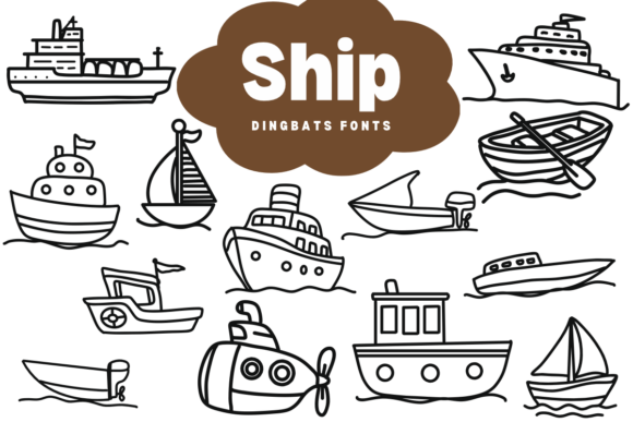 Ship: The Sketch-Style Dingbats Font for Authentic Design