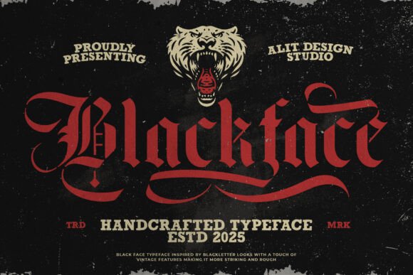 Unleash the Power of Black Face: A Modern Blackletter Typeface