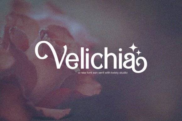 Velichia: Where Clean Sans Serif Meets a Touch of Magic