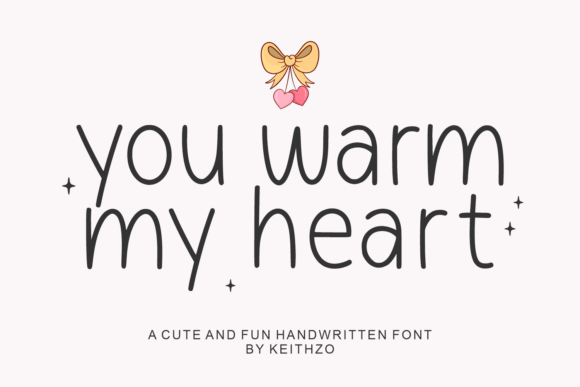 You Warm My Heart: A Font That Feels Like a Hug